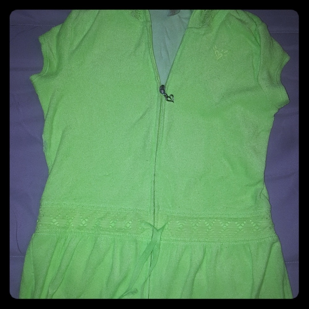 Justice cover-up. Size 10.